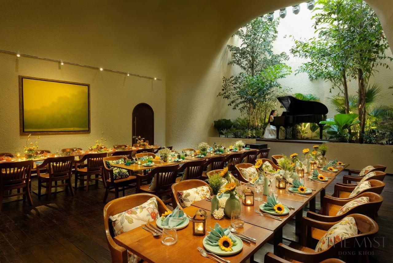 The Myst Dong Khoi Hotel Cidade de Ho Chi Minh Exterior foto The interior of the restaurant